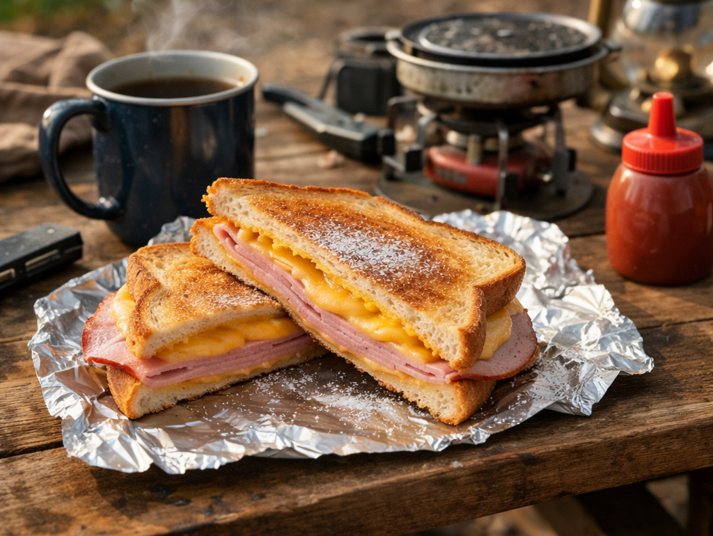 ホットサンドの写真