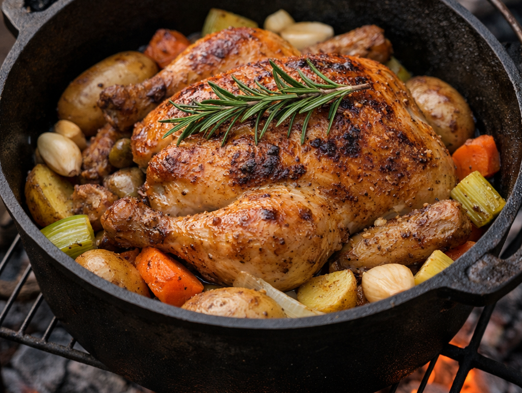 丸鶏のローストチキン