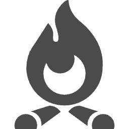 火のマーク